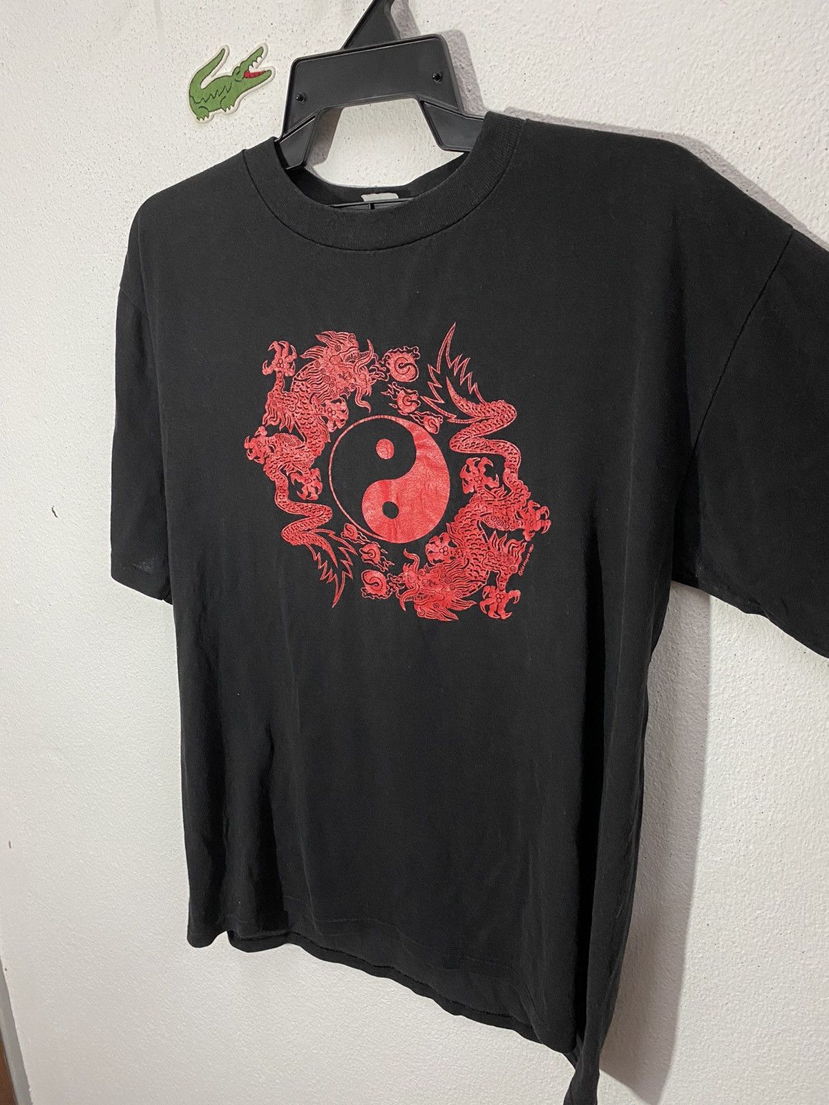 Japanese Brand × Vintage vintage ed hoyes 1980 yin & yang with dragon Size US XL / EU 56 / 4 - 6 Thumbnail