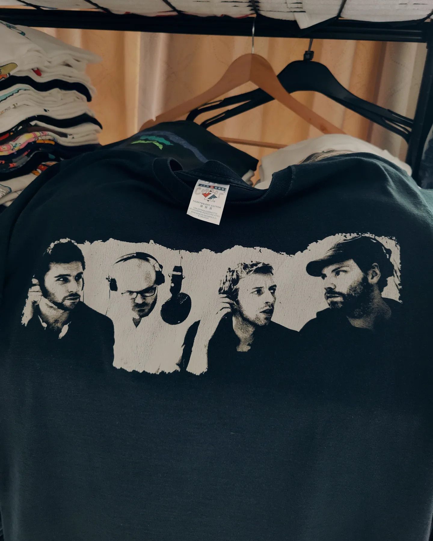 Band Tees × Jerzees Coldplay - Viva la Vida, the 4th studio album (double-sided) Size US M / EU 48-50 / 2 - 1 Thumbnail