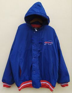 Vintage 80s BUFFALO BILLS NFL Chalk Line Nylon Jacket XL