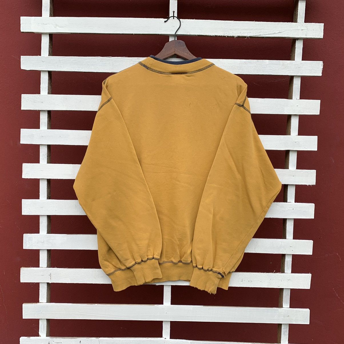 Lacoste Vintage 90s Chemise Lacoste Sweatshirt Size US M / EU 48-50 / 2 - 2 Thumbnail