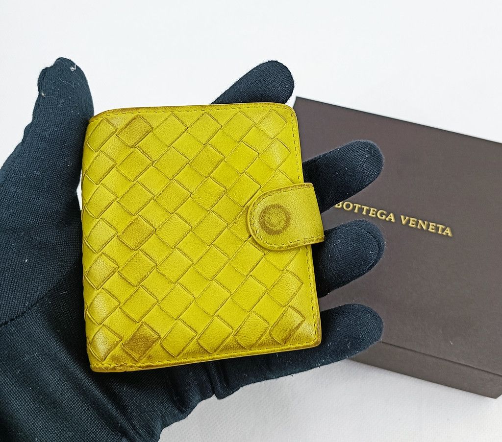 bottega small card coin wallet with box