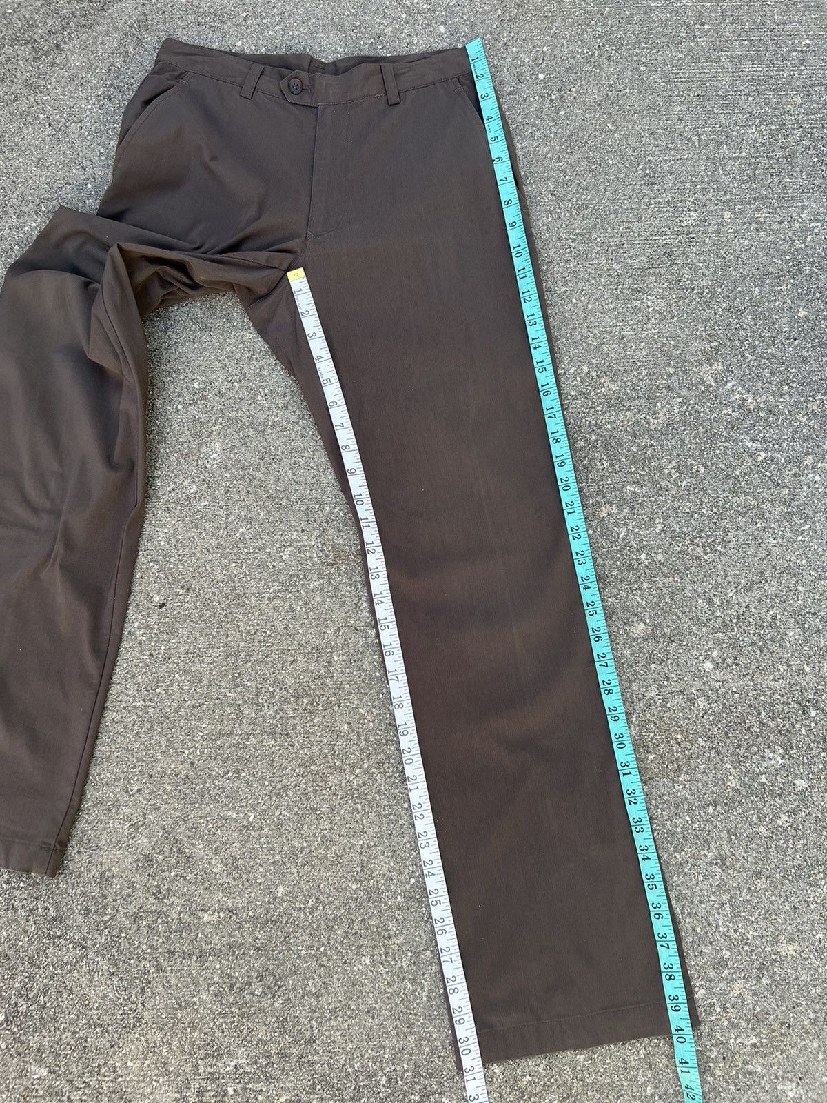 Gaultier Homme Objet Vintage Objet Gaultier Homme Sun Fade Trouser Pant Size US 29 - 19 Thumbnail