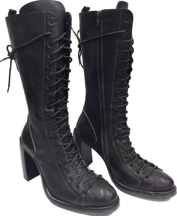 Ann Demeulemeester RARE Ann demeulemeester talon lace up triple