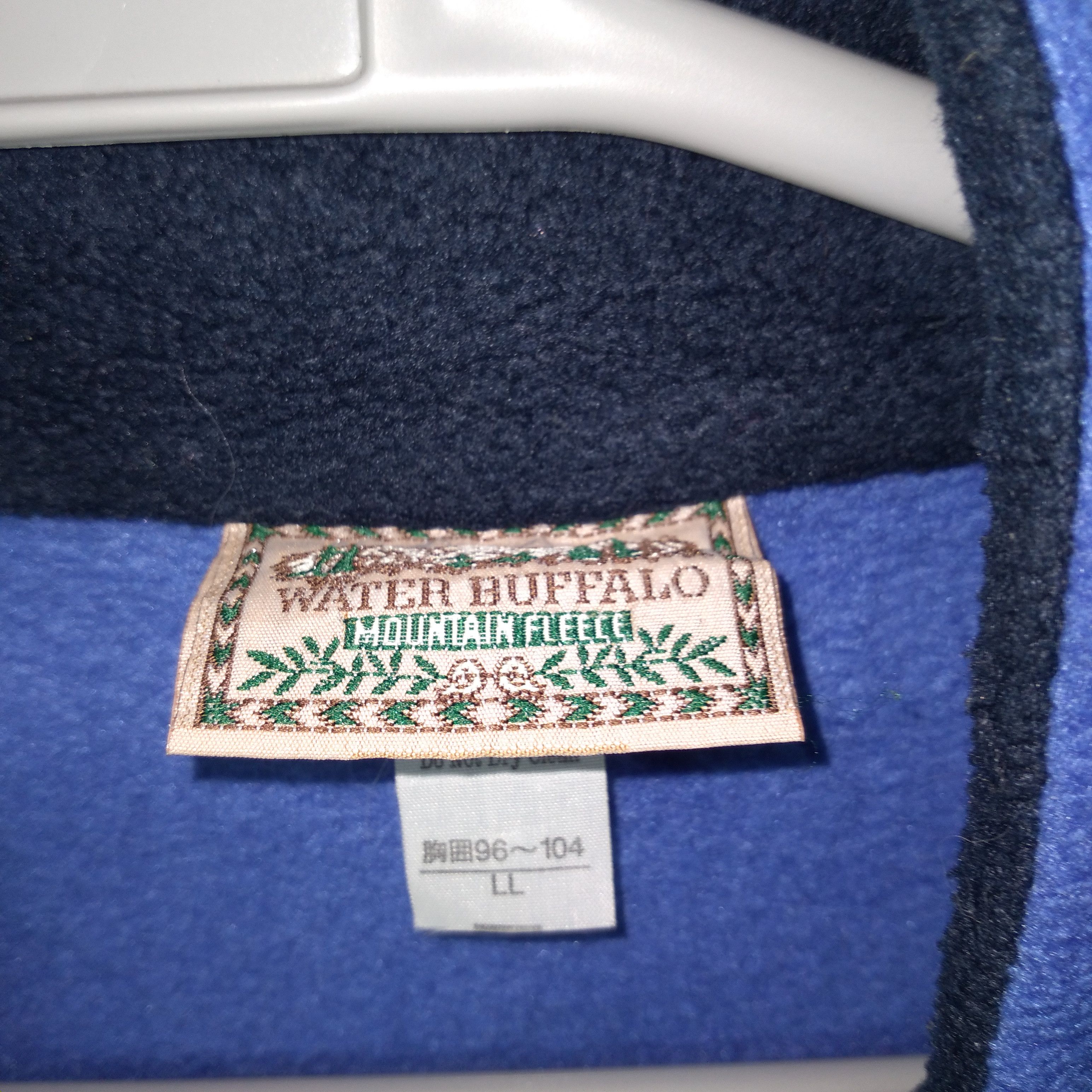 Other Vintage Water Buffalo Mountain Fleece Half Zipper Jacket Size US L / EU 52-54 / 3 - 9 Thumbnail