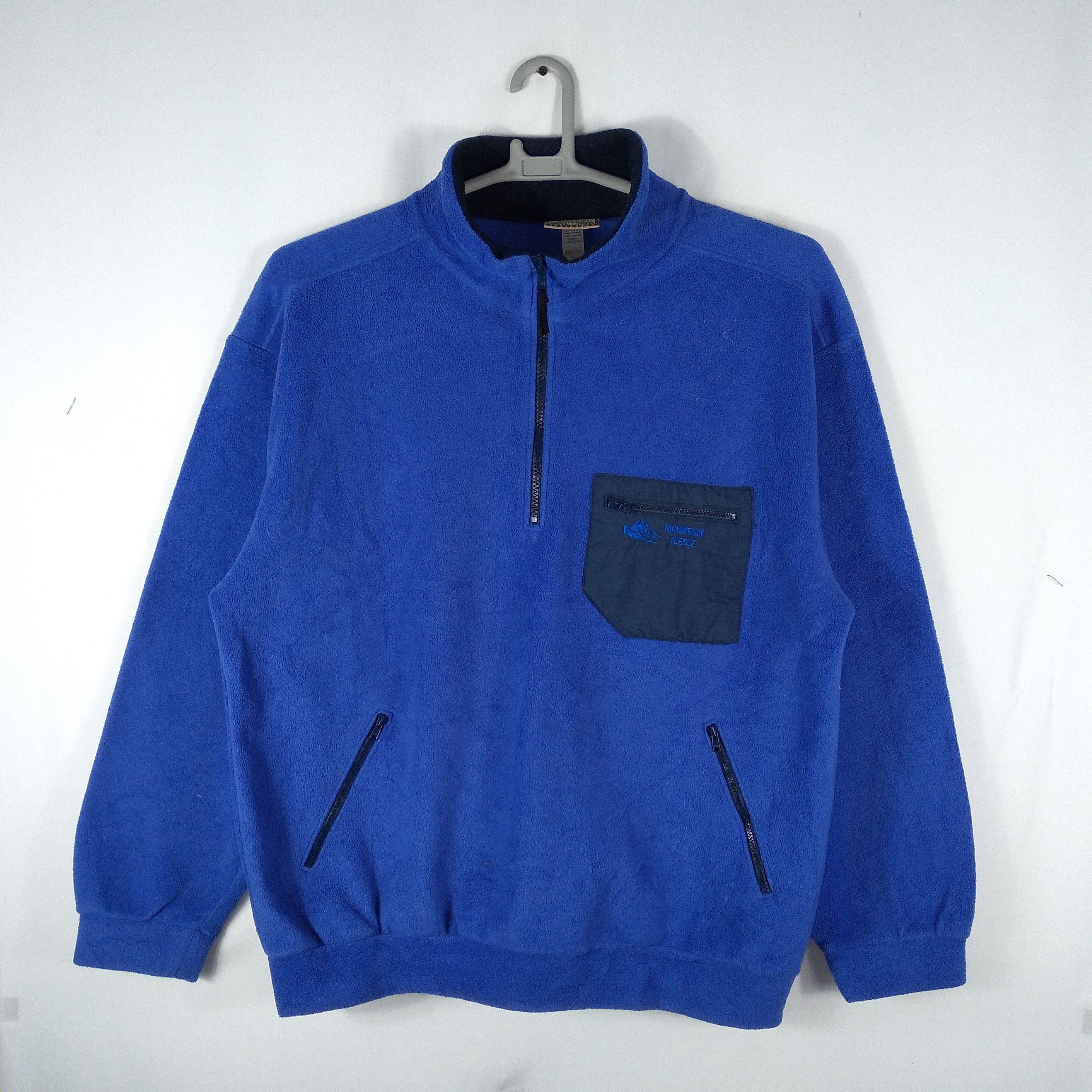 Other Vintage Water Buffalo Mountain Fleece Half Zipper Jacket Size US L / EU 52-54 / 3 - 1 Thumbnail