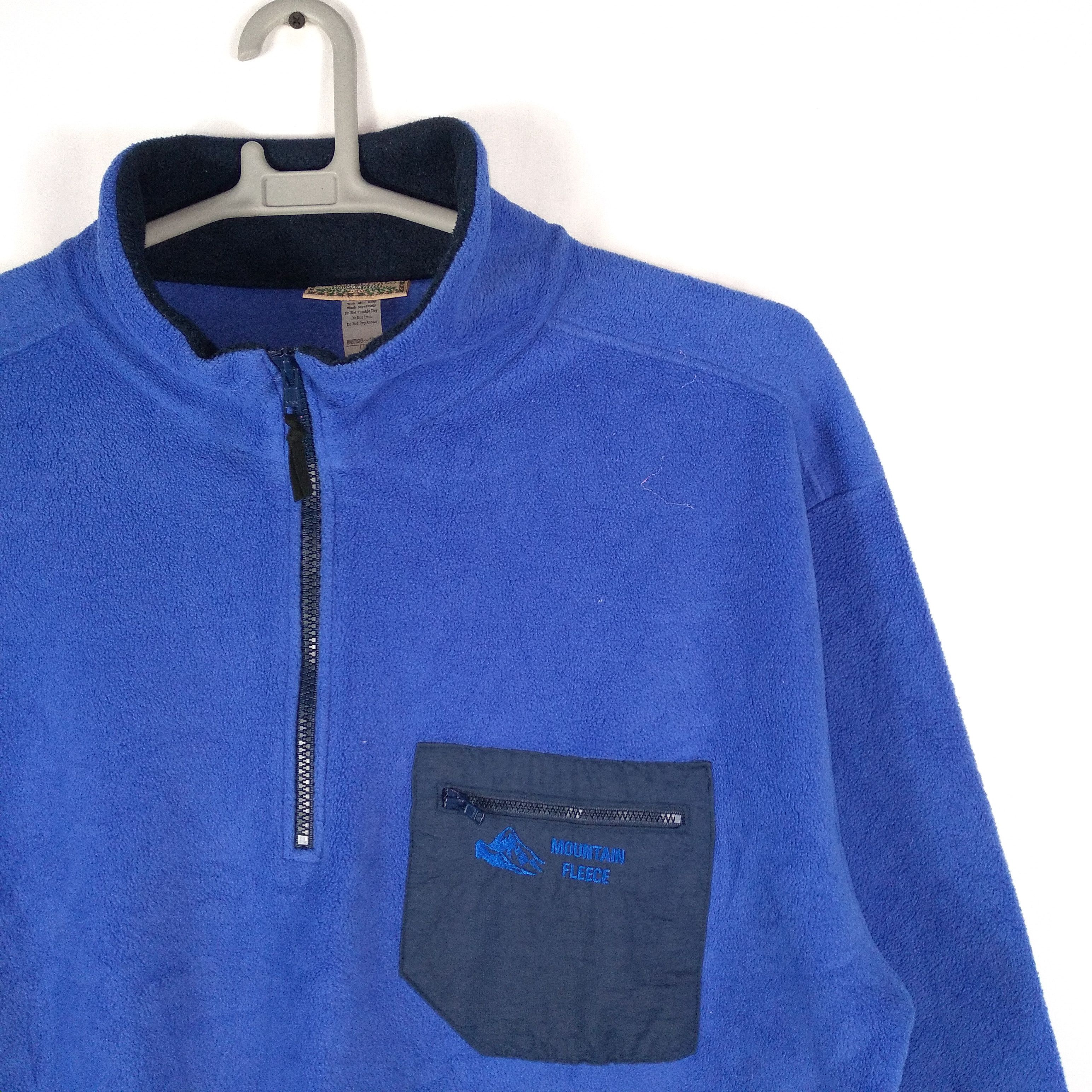 Other Vintage Water Buffalo Mountain Fleece Half Zipper Jacket Size US L / EU 52-54 / 3 - 2 Thumbnail