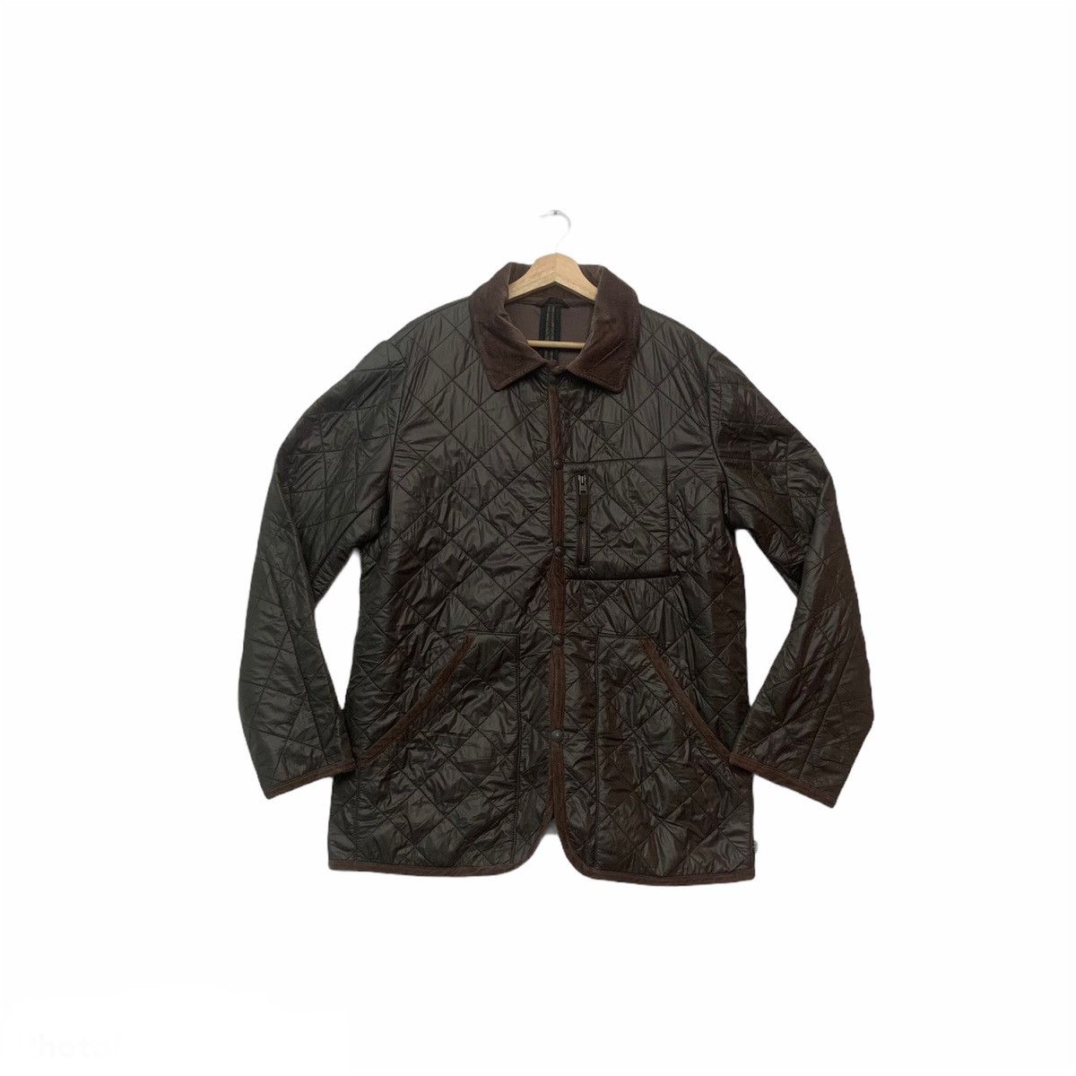 Edwin × Vintage ⚡️ CYBER WEEK ⚡️Vintage Edwin Quilted Jacket Button Ups Size US L / EU 52-54 / 3 - 1 Thumbnail