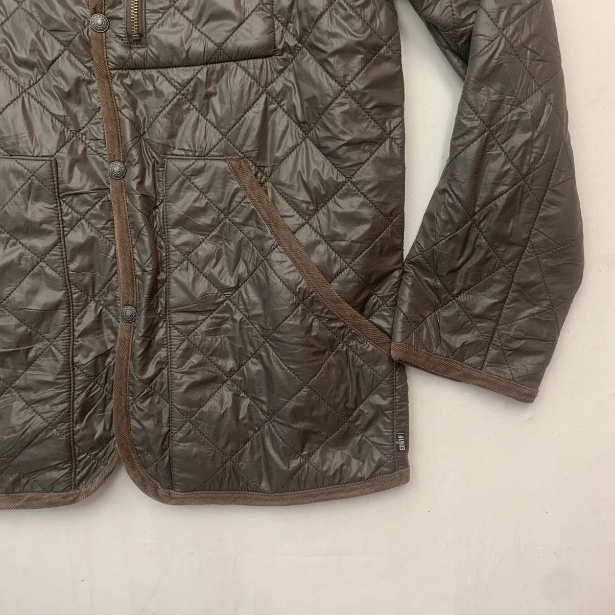 Edwin × Vintage ⚡️ CYBER WEEK ⚡️Vintage Edwin Quilted Jacket Button Ups Size US L / EU 52-54 / 3 - 10 Thumbnail