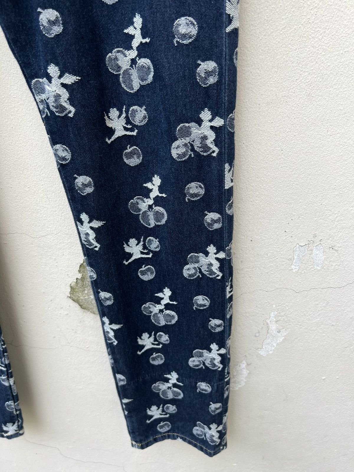 Frapbois Frapbois Japan High Waist Embroidery Denim Drop Crotch Jeans Size US 30 / EU 46 - 12 Thumbnail