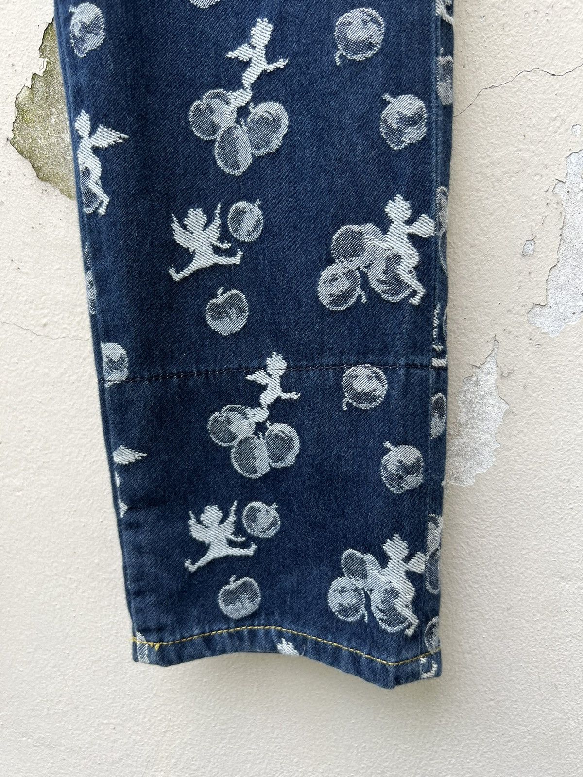 Frapbois Frapbois Japan High Waist Embroidery Denim Drop Crotch Jeans Size US 30 / EU 46 - 13 Thumbnail