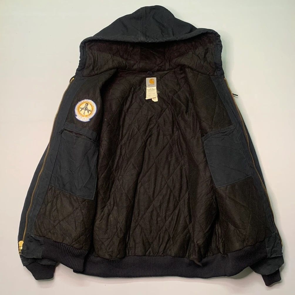 Carhartt × Vintage GRAILS 💥 Vintage CARHARTT Duck Canvas Hooded Sweater Jacket Size US XL / EU 56 / 4 - 6 Thumbnail