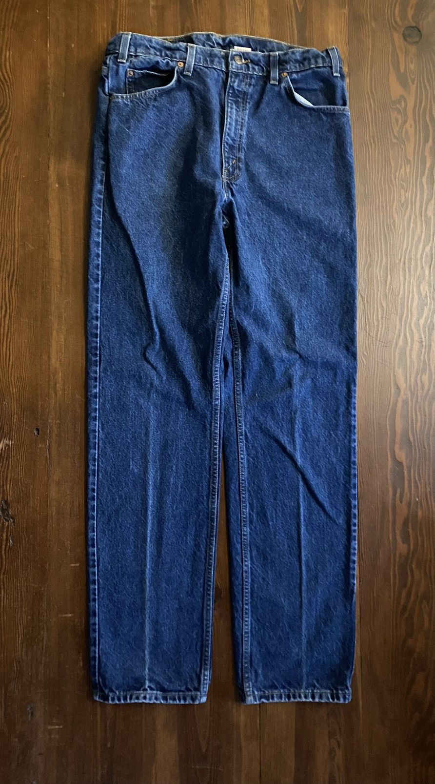 Levi's Vintage ‘96 Levi’s Orange Tab 505 Regular Fit 34x34 Size US 34 / EU 50 - 6 Thumbnail