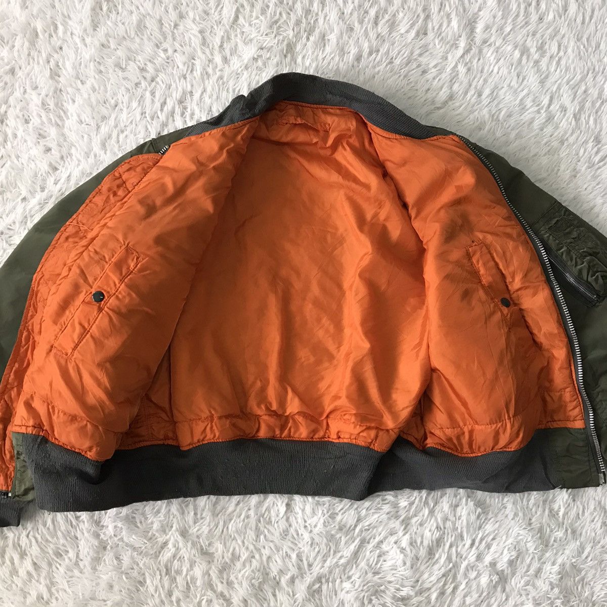 Alpha Industries Vintage Alpha Industries Bomber Jacket Size US L / EU 52-54 / 3 - 19 Thumbnail