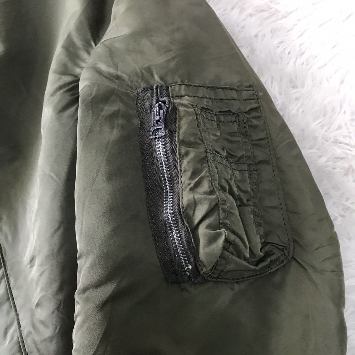 Alpha Industries Vintage Alpha Industries Bomber Jacket Size US L / EU 52-54 / 3 - 7 Thumbnail