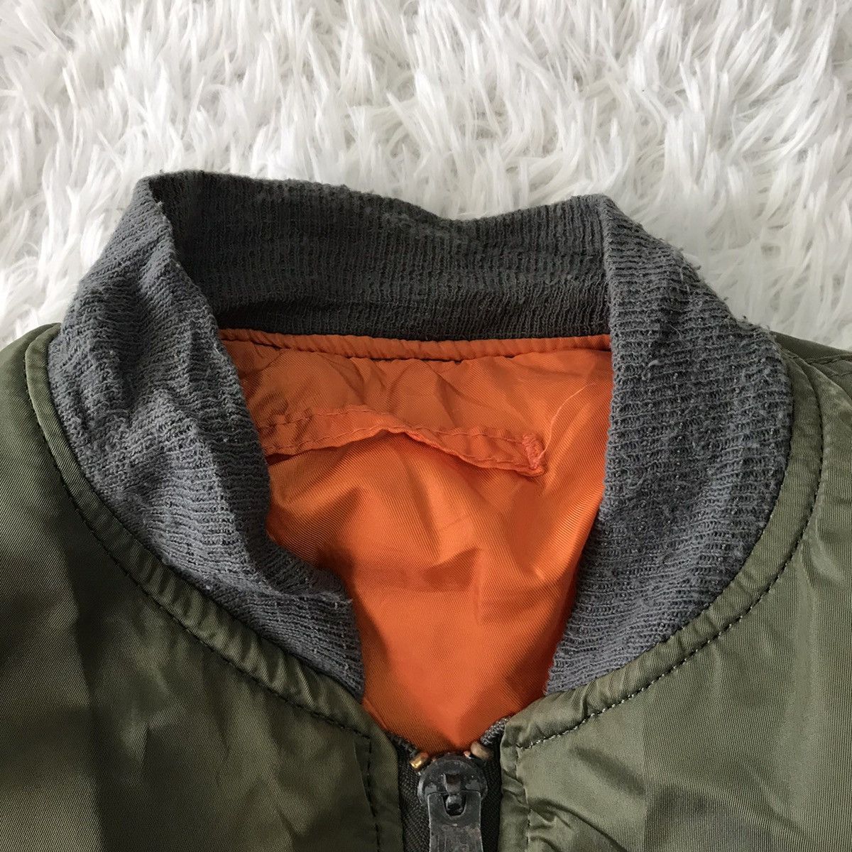 Alpha Industries Vintage Alpha Industries Bomber Jacket Size US L / EU 52-54 / 3 - 15 Thumbnail