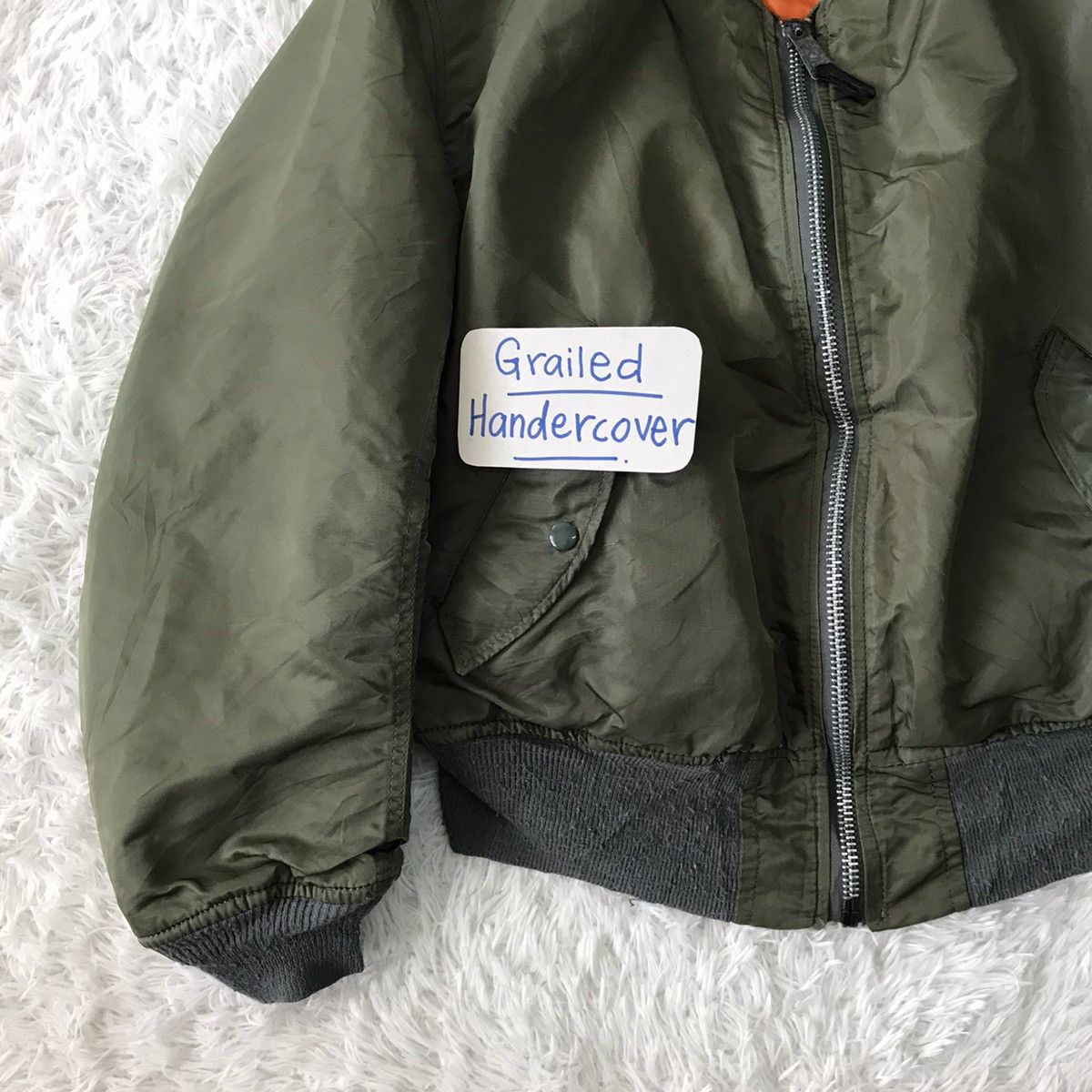 Alpha Industries Vintage Alpha Industries Bomber Jacket Size US L / EU 52-54 / 3 - 3 Thumbnail