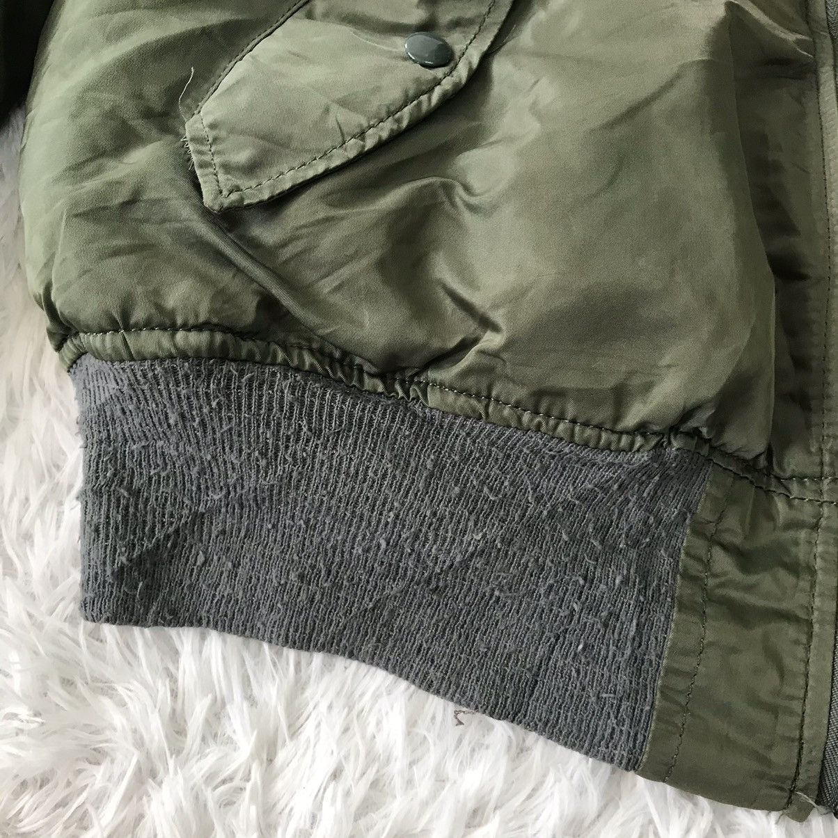 Alpha Industries Vintage Alpha Industries Bomber Jacket Size US L / EU 52-54 / 3 - 16 Thumbnail