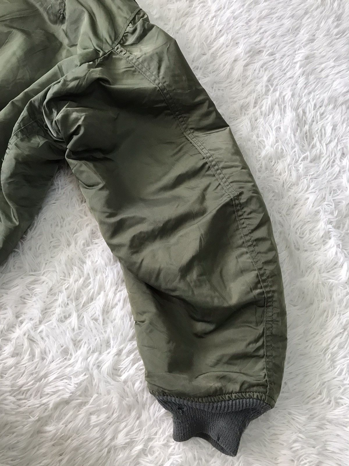 Alpha Industries Vintage Alpha Industries Bomber Jacket Size US L / EU 52-54 / 3 - 13 Thumbnail