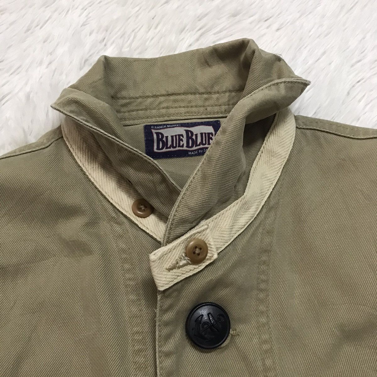 Blue Blue Japan H.Ranch Market Blue Blue Made by Seilin Jacket Size US S / EU 44-46 / 1 - 12 Thumbnail