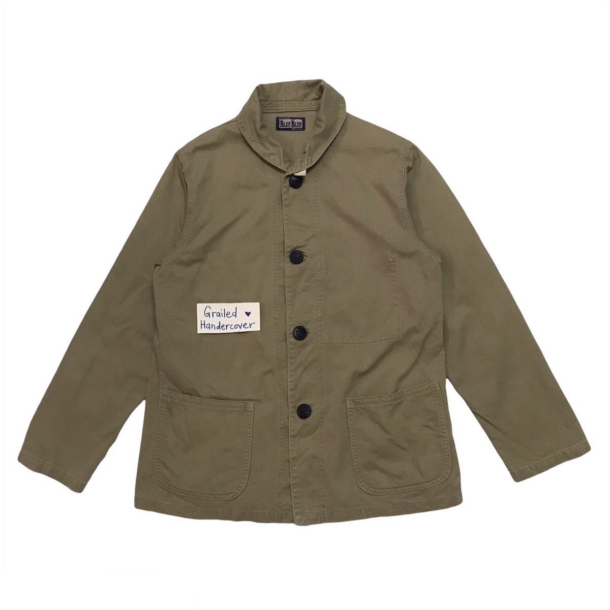 Blue Blue Japan H.Ranch Market Blue Blue Made by Seilin Jacket Size US S / EU 44-46 / 1 - 1 Thumbnail