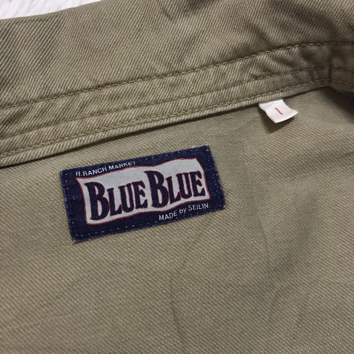 Blue Blue Japan H.Ranch Market Blue Blue Made by Seilin Jacket Size US S / EU 44-46 / 1 - 15 Thumbnail