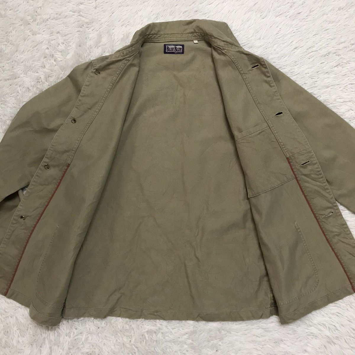 Blue Blue Japan H.Ranch Market Blue Blue Made by Seilin Jacket Size US S / EU 44-46 / 1 - 14 Thumbnail