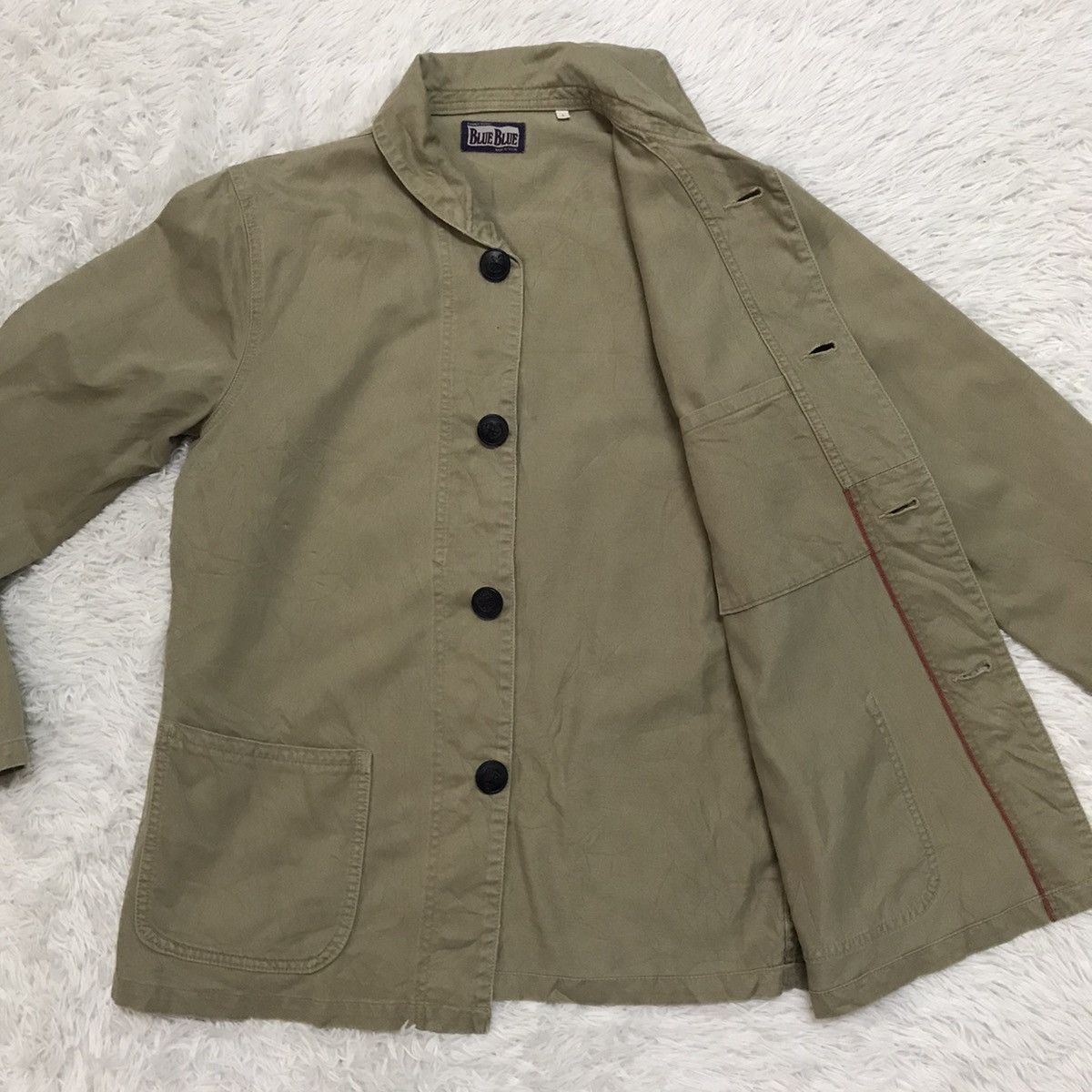 Blue Blue Japan H.Ranch Market Blue Blue Made by Seilin Jacket Size US S / EU 44-46 / 1 - 13 Thumbnail