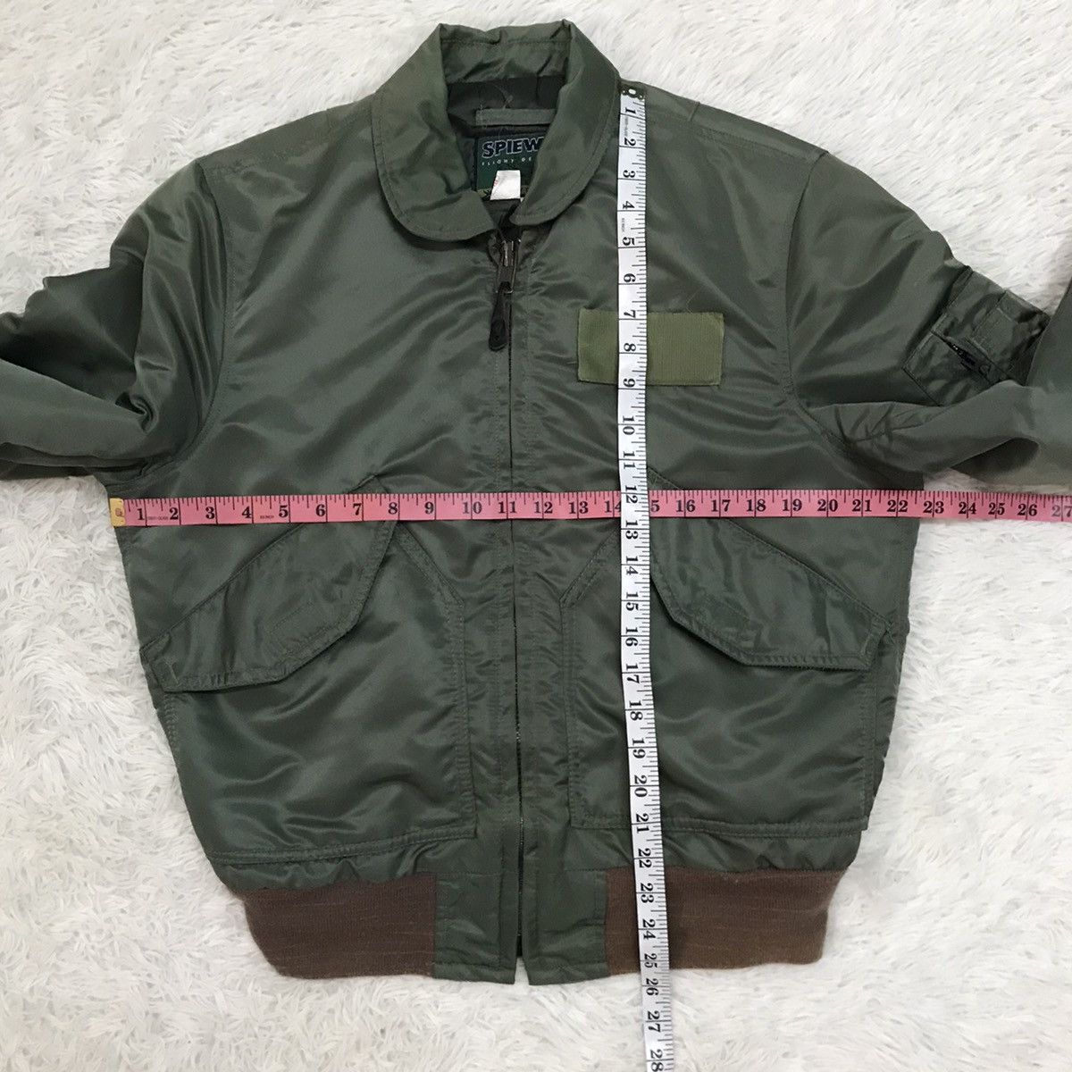 I. Spiewak And Sons Spiewak Flight Deck Usa Jacket Ideal Zipper Size US S / EU 44-46 / 1 - 11 Thumbnail