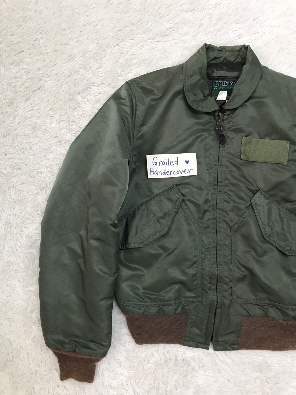 I. Spiewak And Sons Spiewak Flight Deck Usa Jacket Ideal Zipper Size US S / EU 44-46 / 1 - 3 Thumbnail