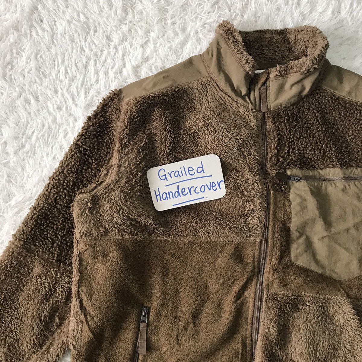 Engineered Garments × Uniqlo Uniqlo x Engineered Garments Block Differ Fleece Pile Jacket Size US XL / EU 56 / 4 - 6 Thumbnail