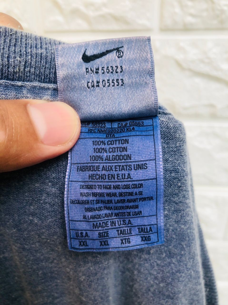 Japanese Brand × Vintage Vintage Nike Usa Designer Streetwear Fashion Style Size US XXL / EU 58 / 5 - 8 Thumbnail
