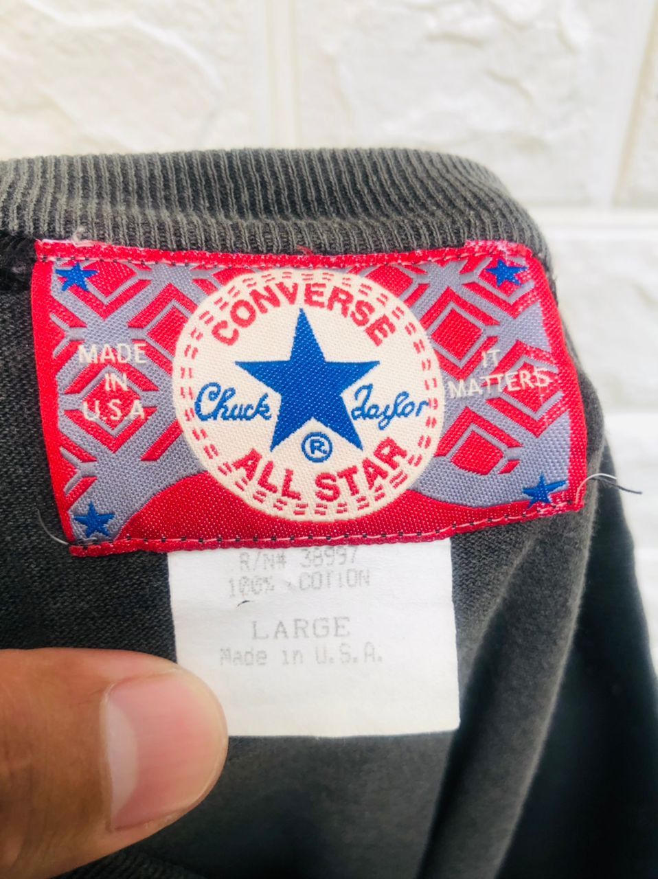 Japanese Brand × Vintage Vintage Converse Japanese Designer Fashion Style Size US L / EU 52-54 / 3 - 8 Thumbnail