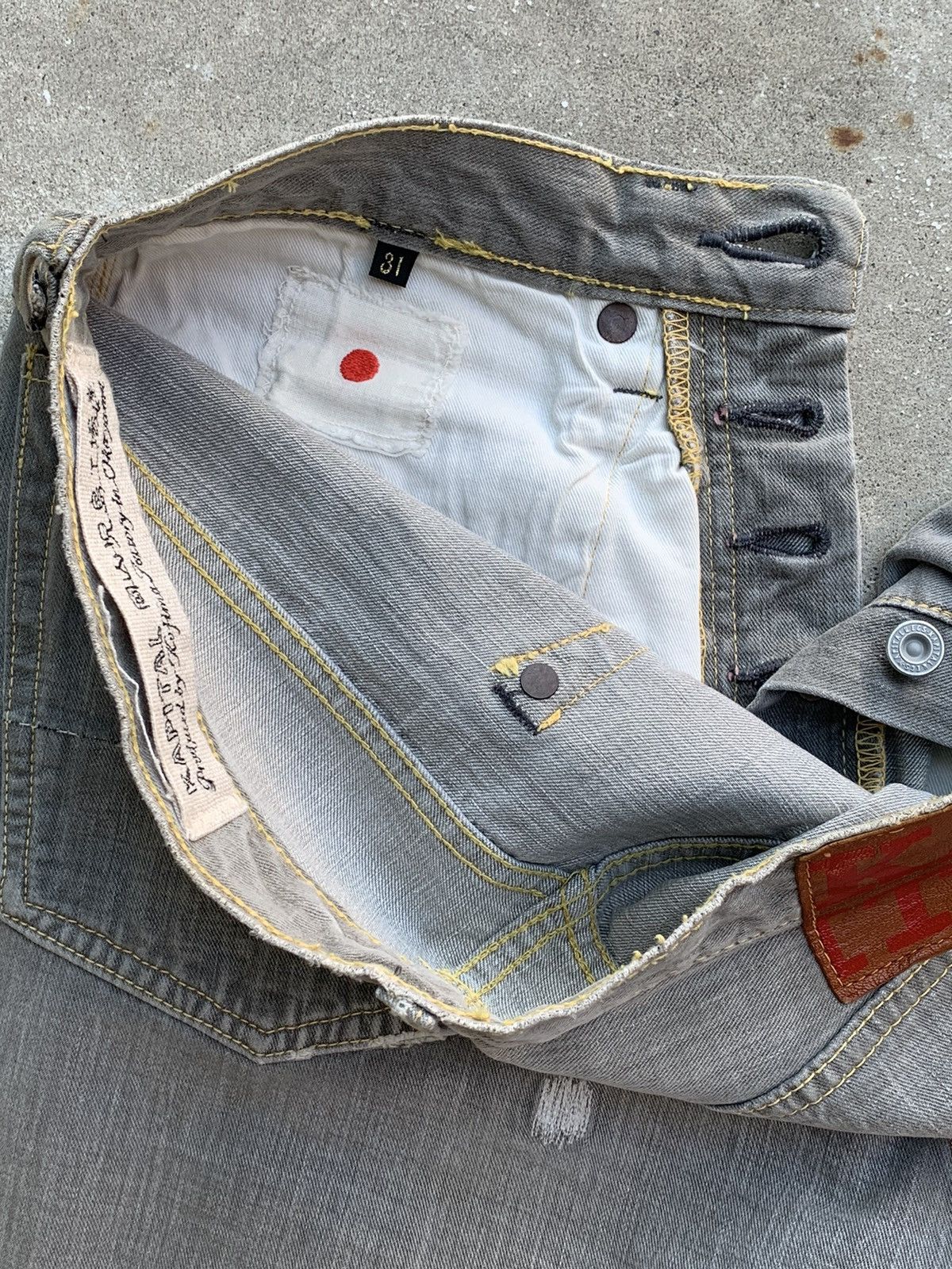 Japanese Brand Kapital Patchwork Denim Size US 31 - 11 Thumbnail