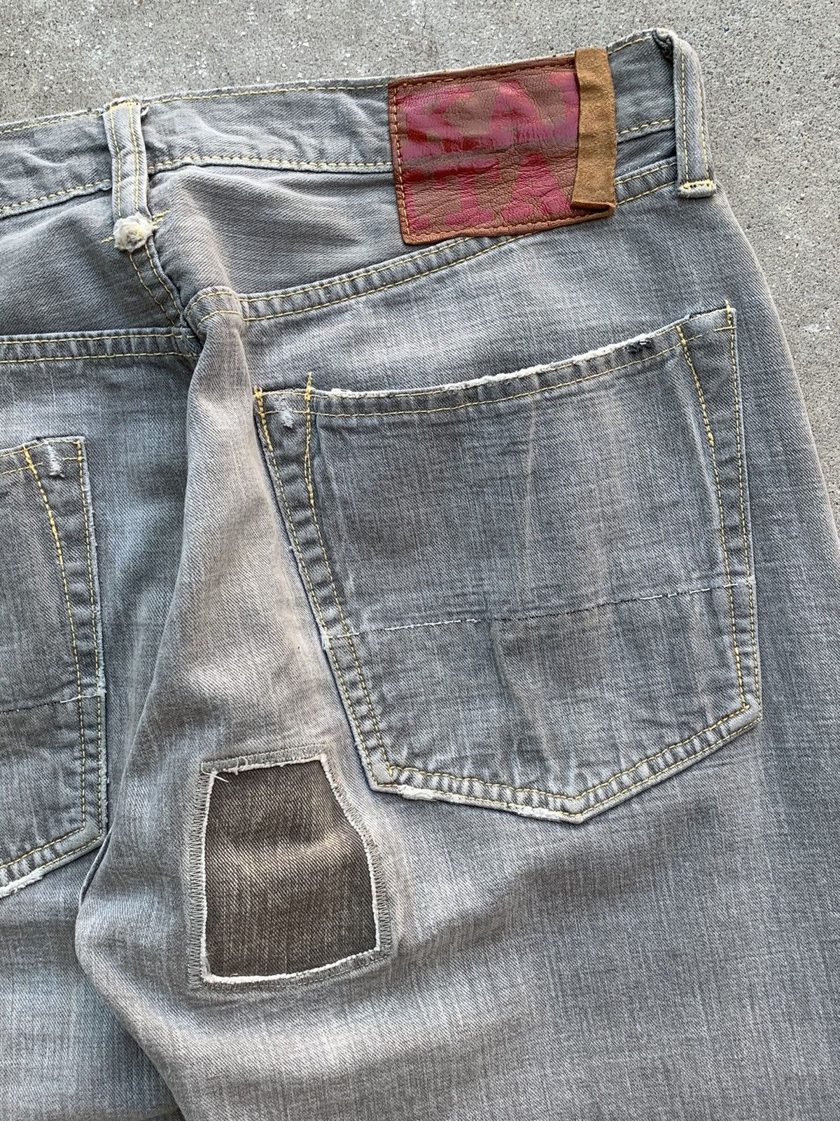Japanese Brand Kapital Patchwork Denim Size US 31 - 7 Thumbnail