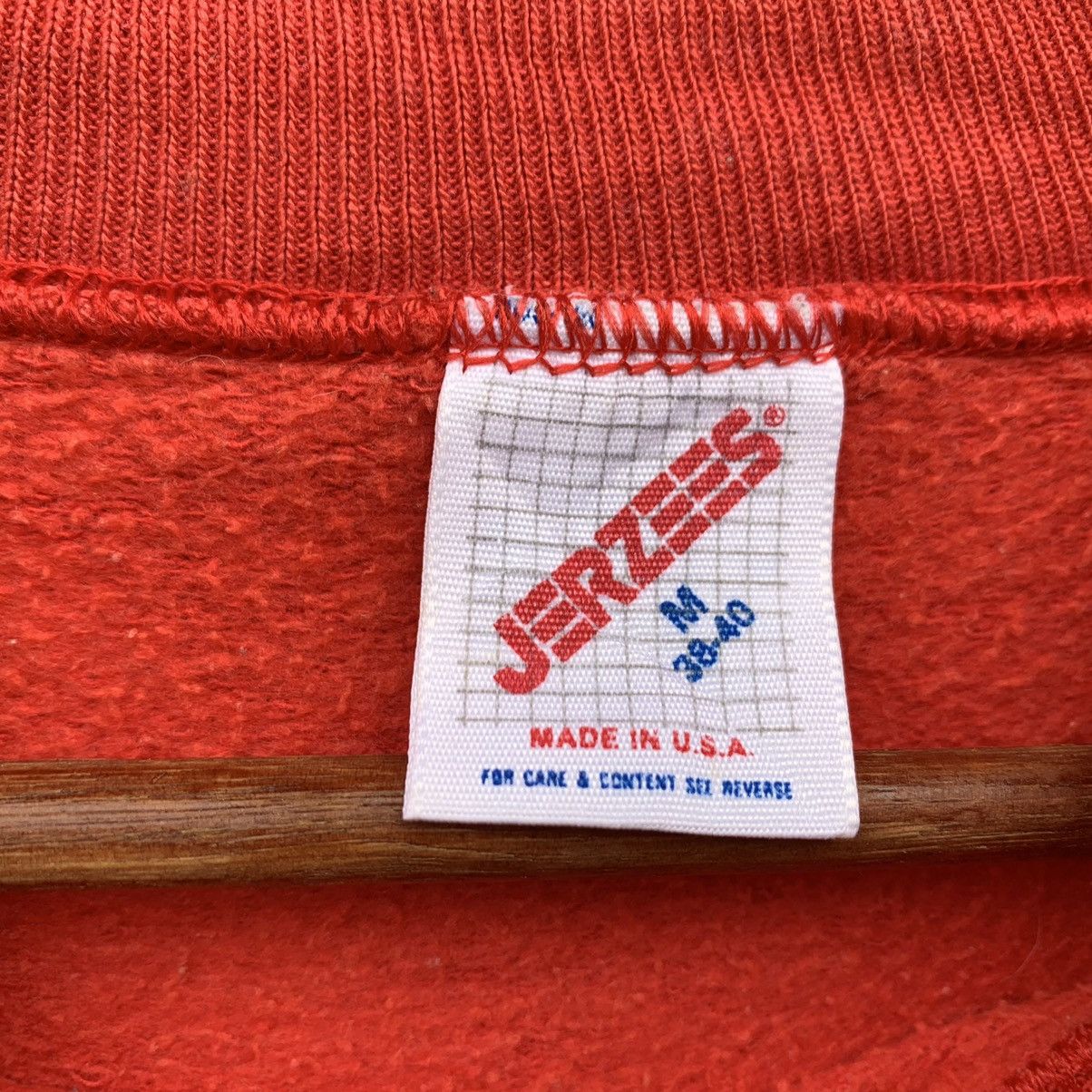 Vintage Vintage 90s Jerzees PV Sweatshirt Big Logo Size US S / EU 44-46 / 1 - 7 Thumbnail