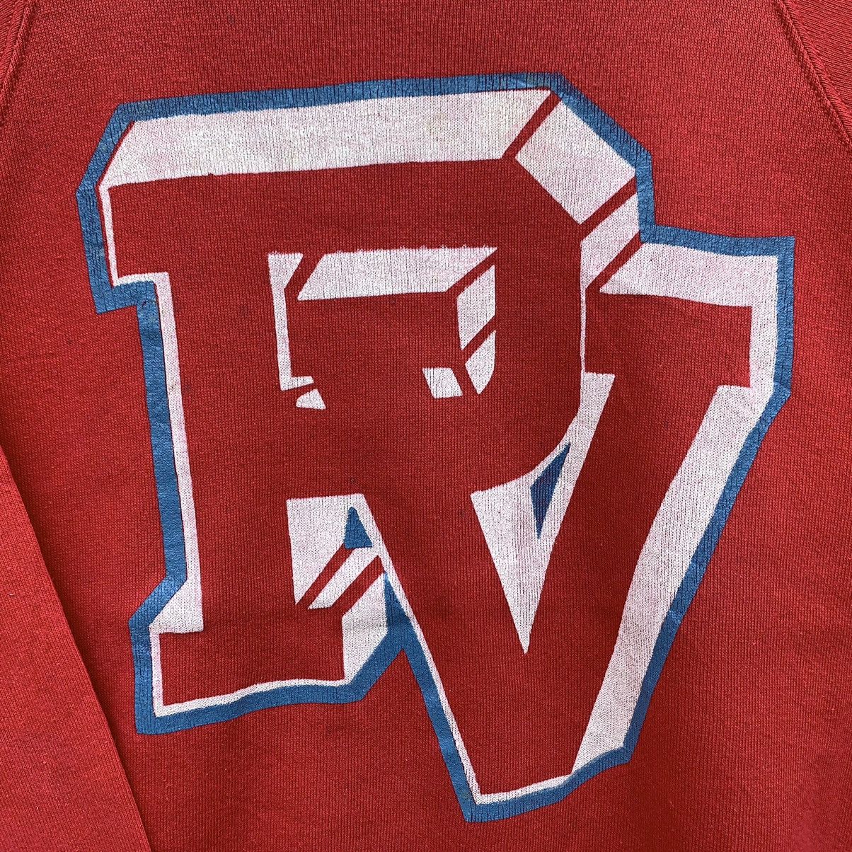Vintage Vintage 90s Jerzees PV Sweatshirt Big Logo Size US S / EU 44-46 / 1 - 6 Thumbnail