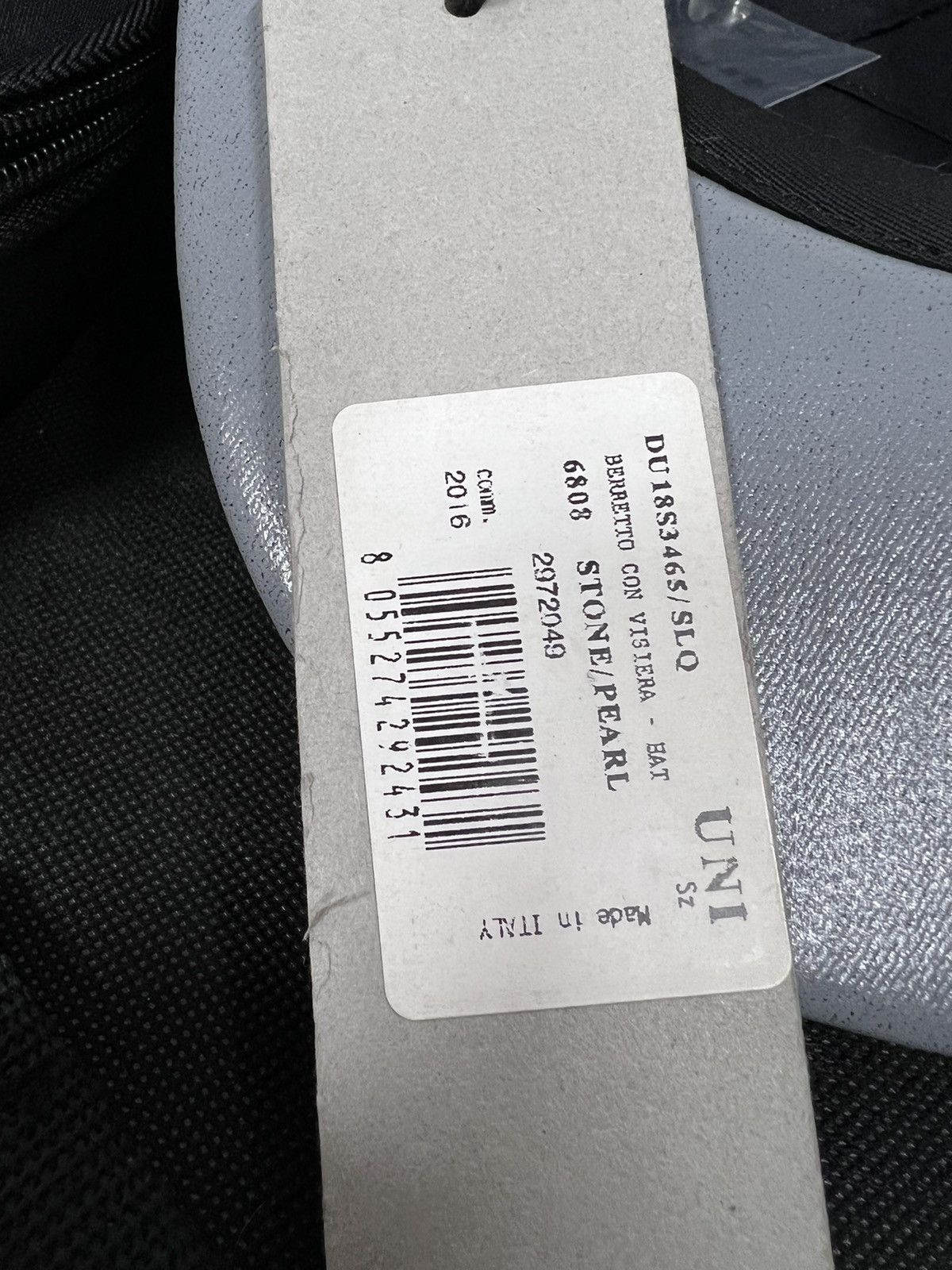 Rick Owens Drkshdw Rick owens ss18 BERRETTO CON VISIERA HAT Size ONE SIZE - 6 Thumbnail