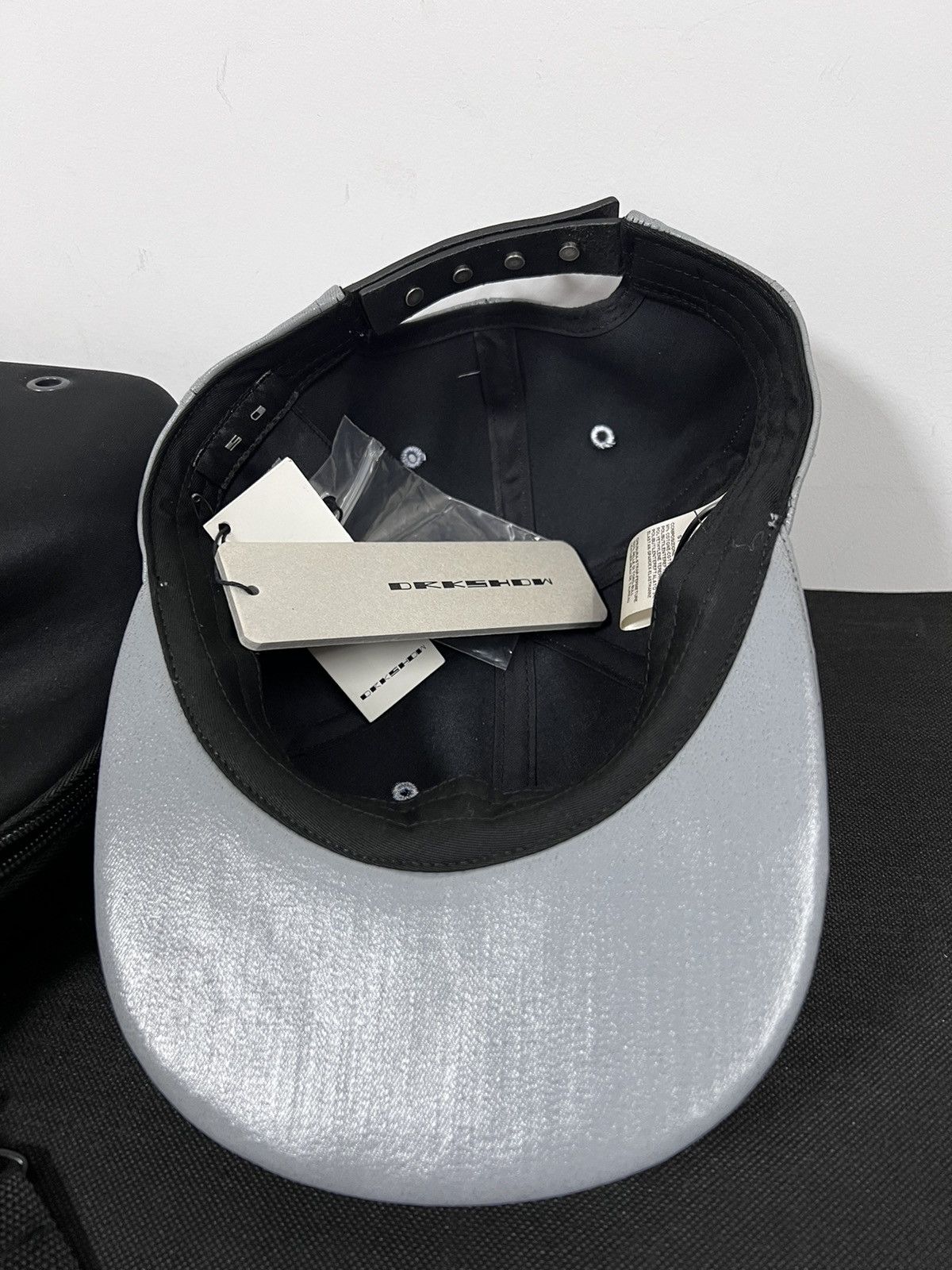 Rick Owens Drkshdw Rick owens ss18 BERRETTO CON VISIERA HAT Size ONE SIZE - 7 Thumbnail