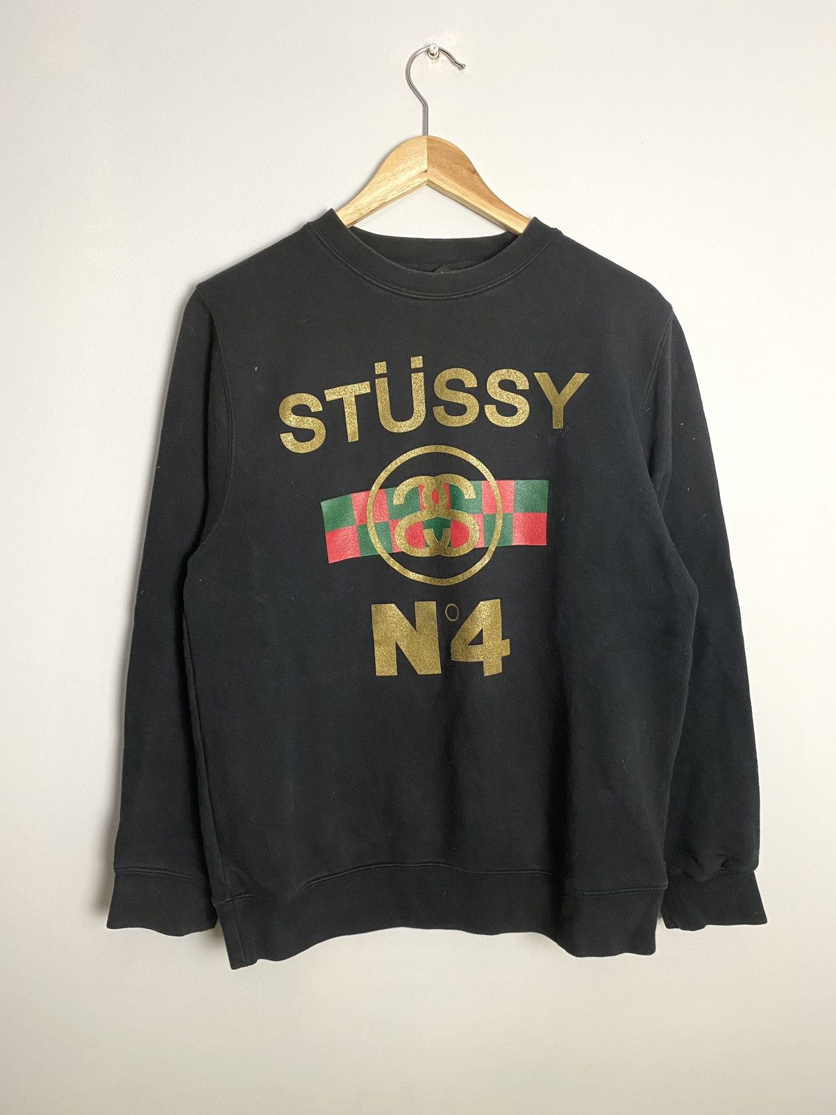 Old Stussy パフジャケット Mサイズ ベージュ GUCCIサンプリング Old Stussy パフジャケット Mサイズ ベージュ GUCCIサンプリング