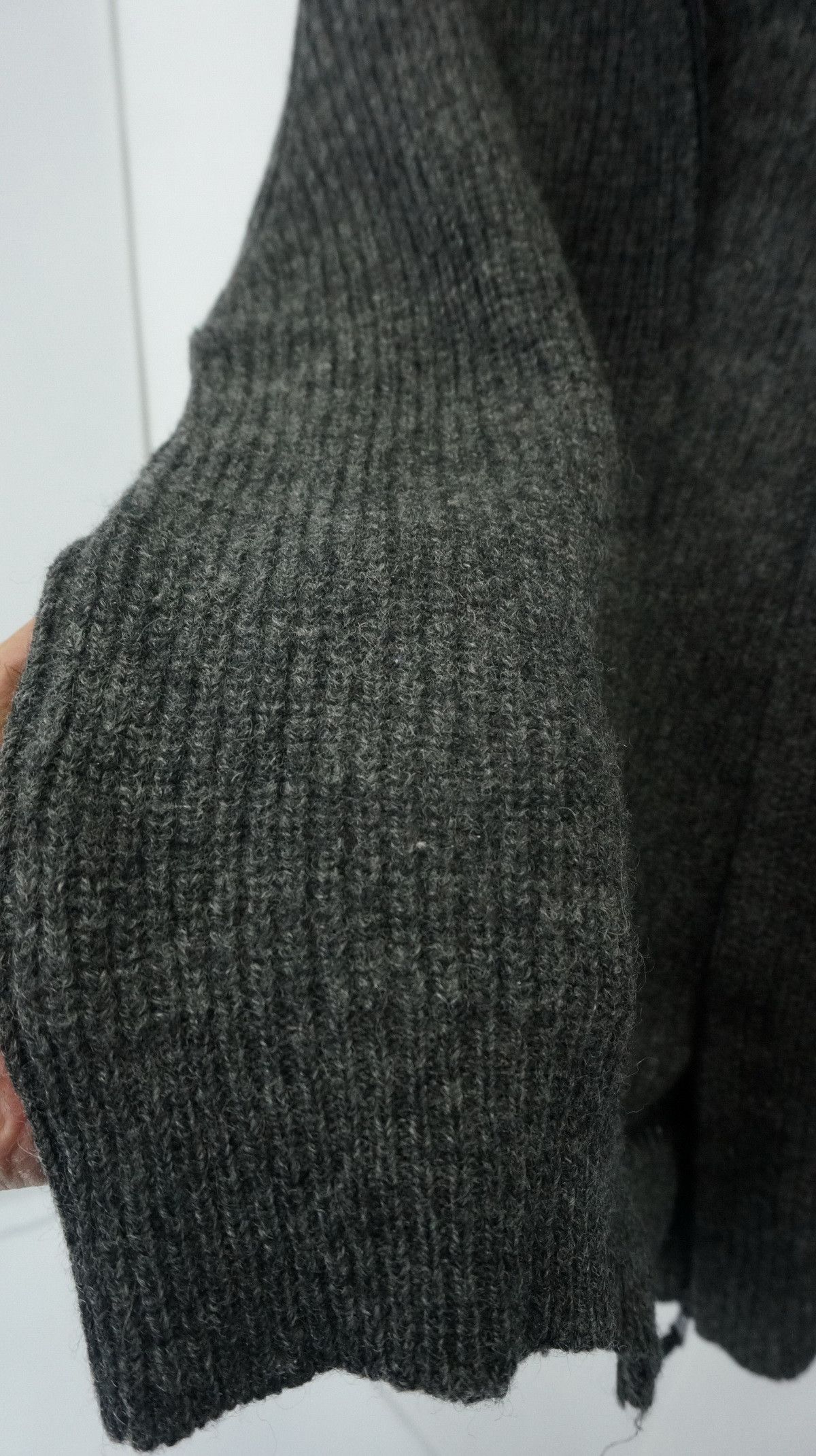 Japanese Brand Vintage JUNMEN Zipper Wool Sweater Size US M / EU 48-50 / 2 - 7 Thumbnail