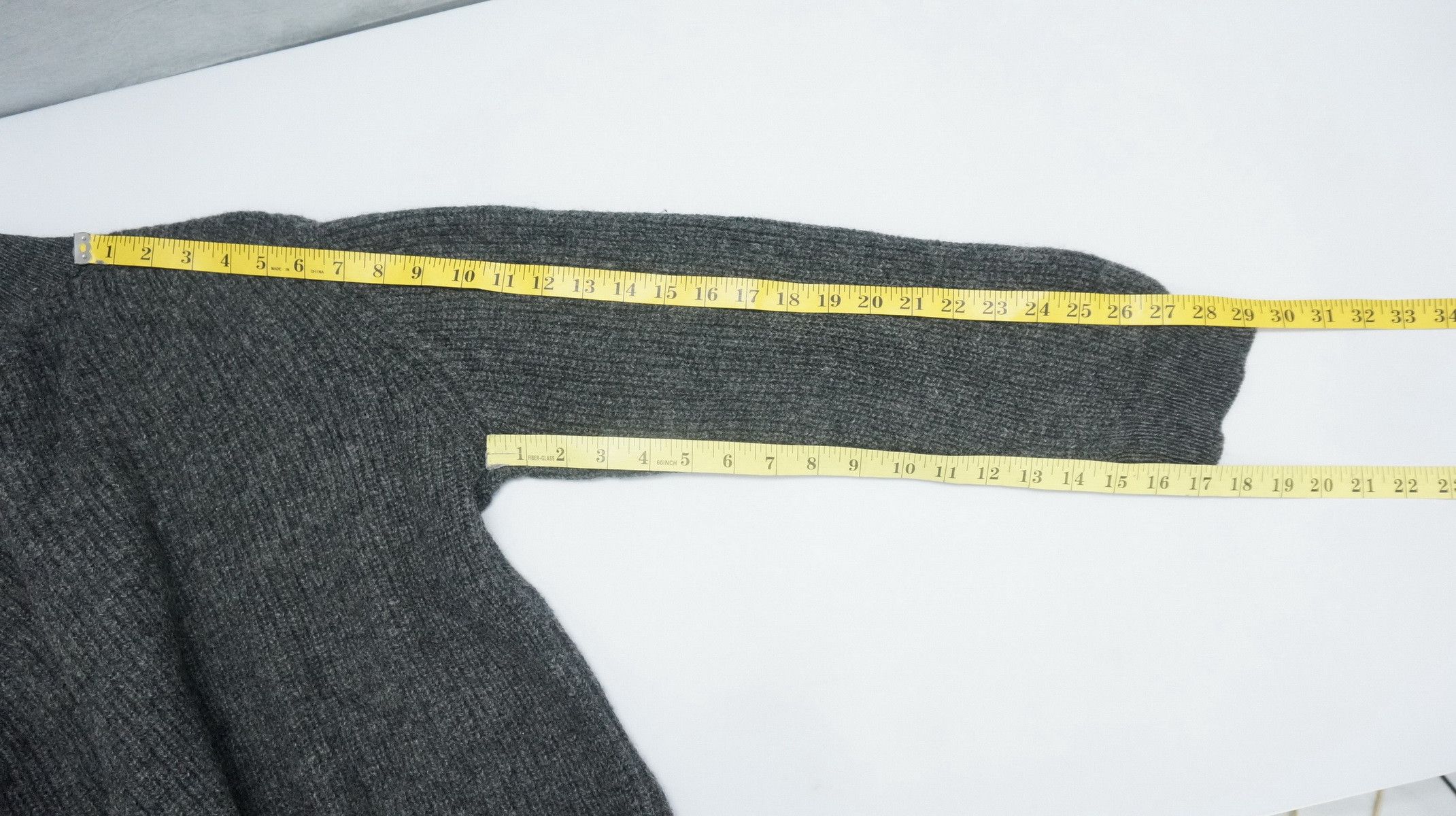 Japanese Brand Vintage JUNMEN Zipper Wool Sweater Size US M / EU 48-50 / 2 - 13 Thumbnail