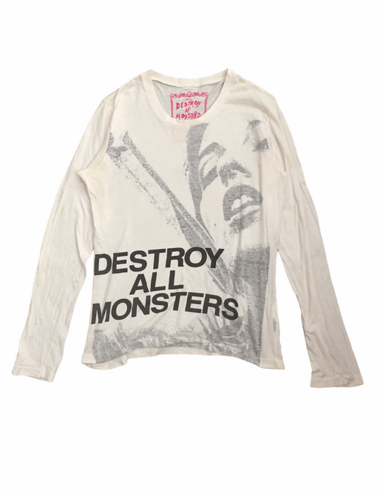 Hysteric Glamour 2005 Hysteric Glamour x destroy all monster face