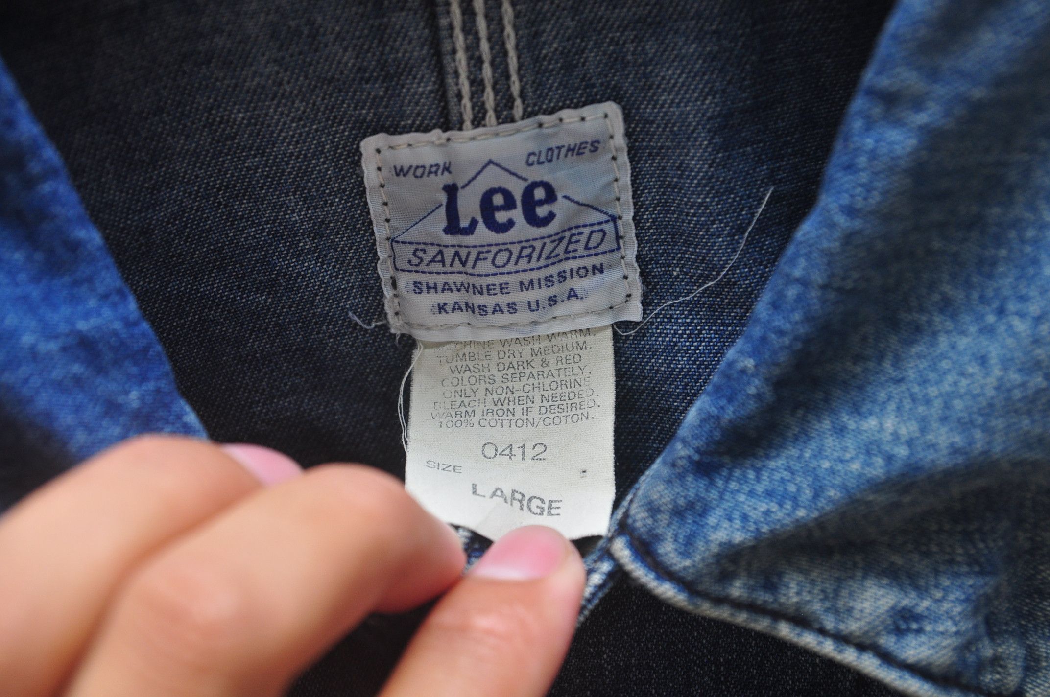 Lee Vintage Lee Sanforized 4 Pocket Jacket Size US L / EU 52-54 / 3 - 5 Thumbnail