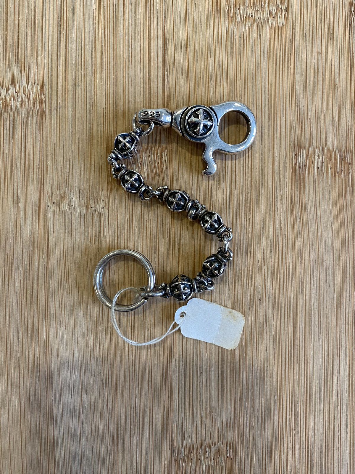 Sterling Silver Silver Keychain Chrome Hearts Inspired Size ONE SIZE - 1 Thumbnail