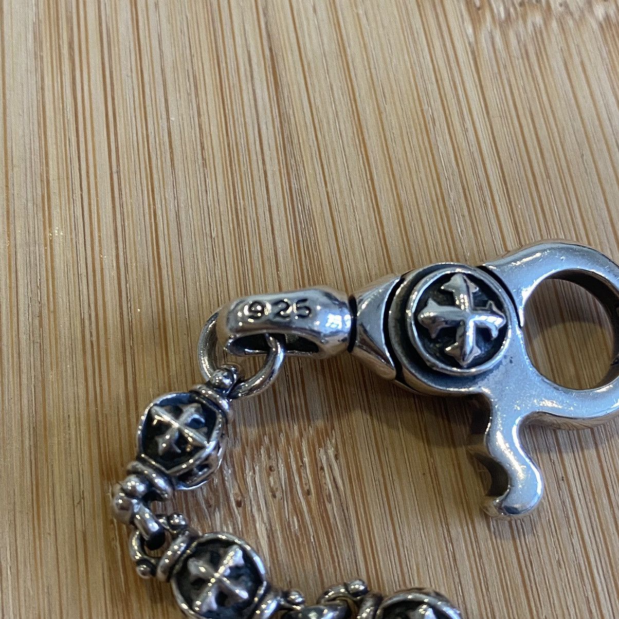 Sterling Silver Silver Keychain Chrome Hearts Inspired Size ONE SIZE - 2 Thumbnail