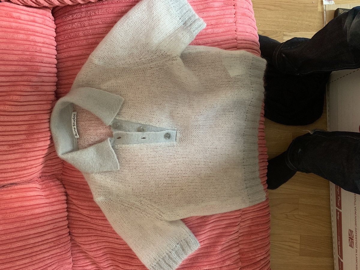 Acne Studios Acne Studios Mohair Polo Shirt Size S / US 4 / IT 40 - 4 Thumbnail