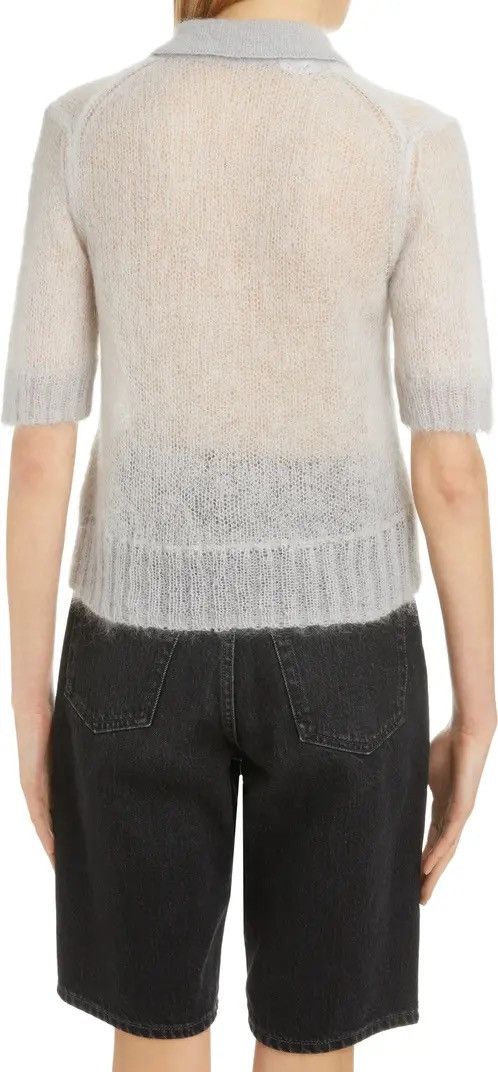 Acne Studios Acne Studios Mohair Polo Shirt Size S / US 4 / IT 40 - 2 Thumbnail
