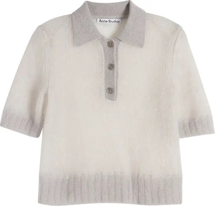 Acne Studios Acne Studios Mohair Polo Shirt Size S / US 4 / IT 40 - 3 Thumbnail