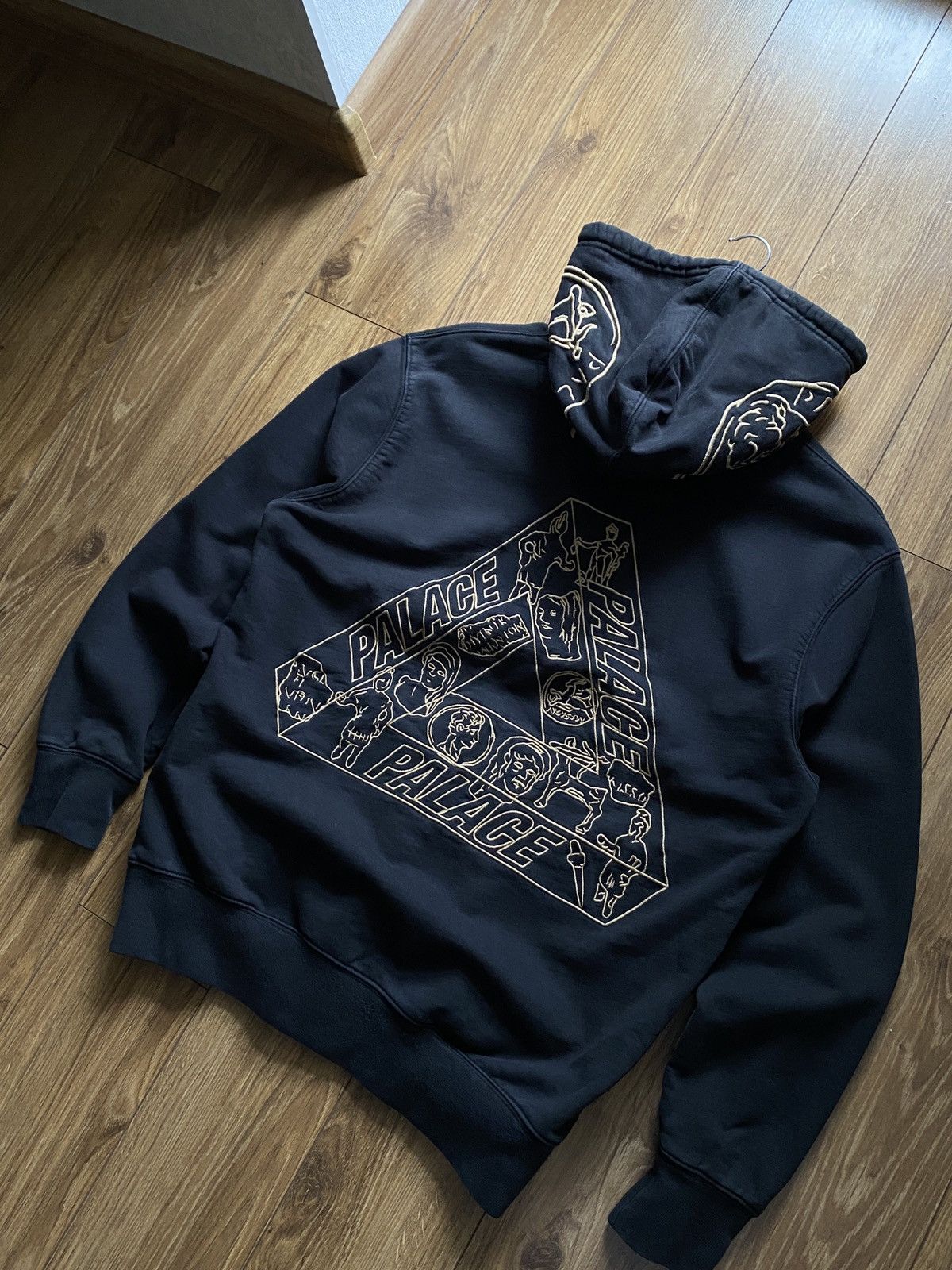 Palace Palace Tri archaeology Hood Back hoodie size M Size US M / EU 48-50 / 2 - 15 Thumbnail