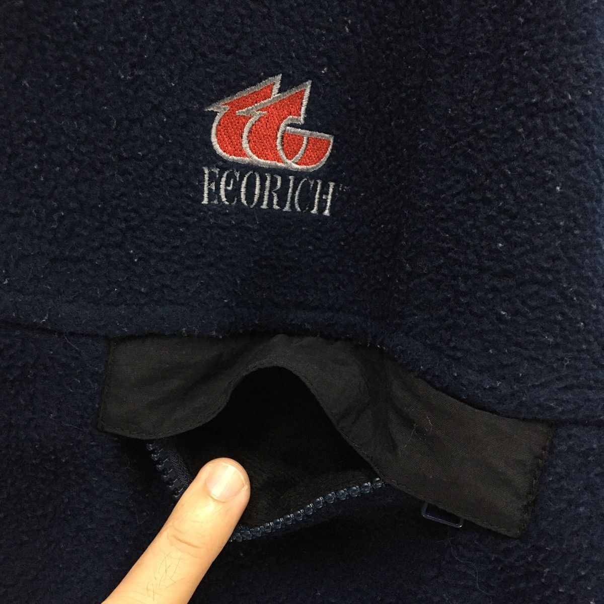 Japanese Brand Ecorich Fleece Nice Design Plain Sweatshirt Size US L / EU 52-54 / 3 - 6 Thumbnail